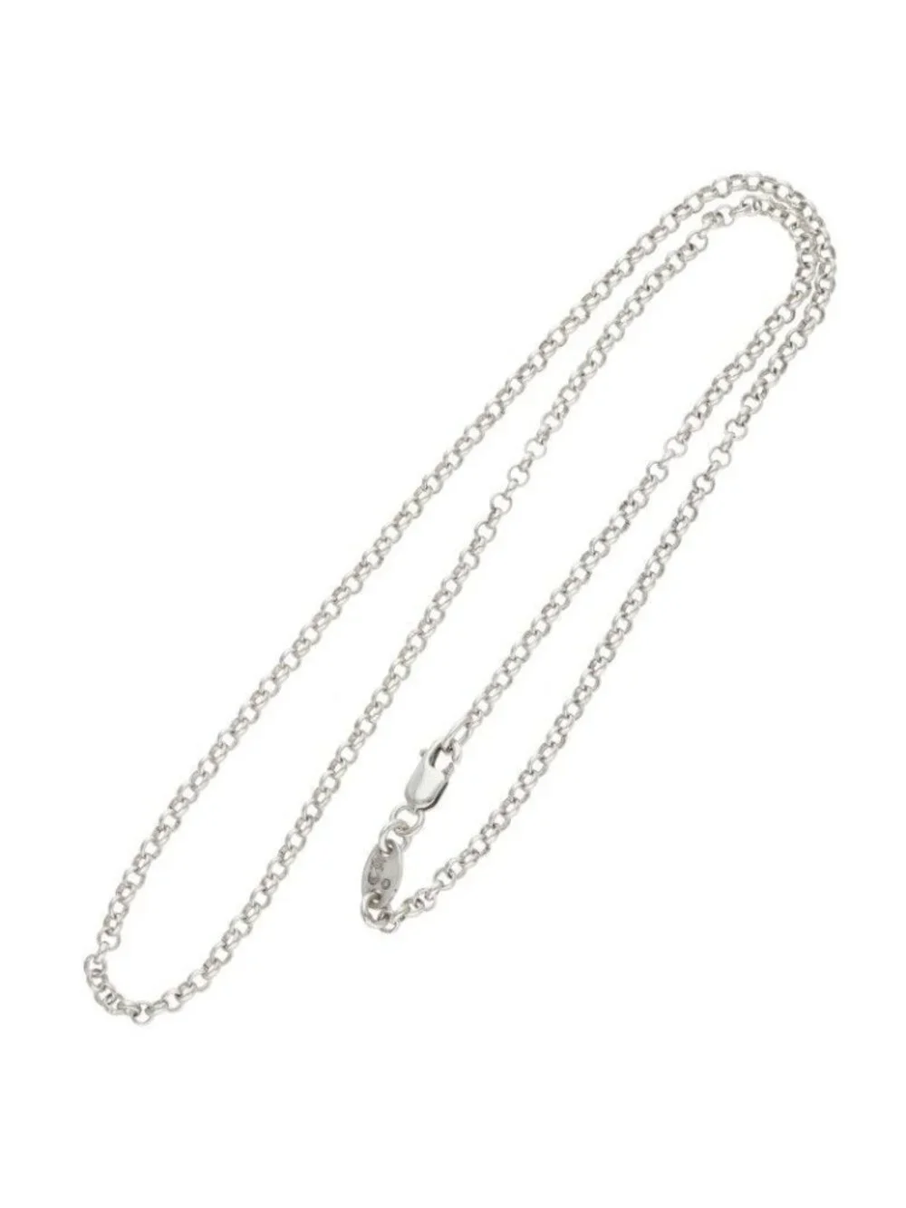 Chrome Hearts Neckchain Roll Chain Silver Necklace